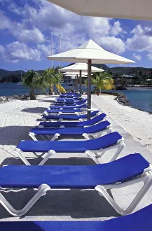 Images Dated 4th November 2003: Caribbean, French West Indies, Martinique, Pointe Du Bout Carayou Bakoua Hotel
