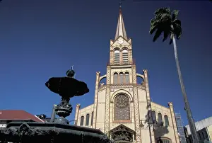 Caribbean, French West Indies, Martinique Fort-de-France; Cathedrale Saint-Louis (b