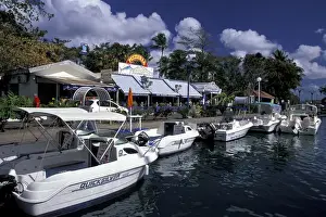 Images Dated 13th January 2004: Caribbean, French West Indies, Martinique; Pointe Du Bout Resort marina