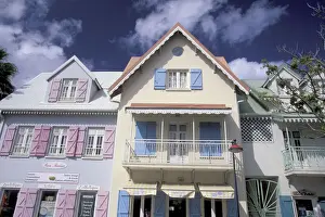 Caribbean, French West Indies, Martinique Pointe Du Bout; tourist and resort shops