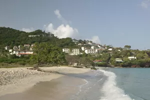 Images Dated 21st December 2005: Caribbean, GRENADA, Grande Anse & Morne Rouge Morning View of Grande Anse Beach