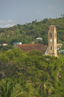 Images Dated 21st December 2005: Caribbean, GRENADA, North Coast, Sauteurs Town Church