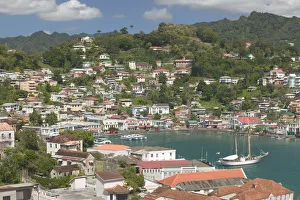 Images Dated 1st June 2011: Caribbean, GRENADA, St. Georges St. Georges Harbor From Fort George