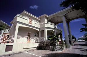 Mansion Prints: Caribbean, Montserrat, Sweenys. Tropical mansion suite