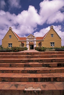 Images Dated 10th December 2003: Caribbean, Netherland Antilles, Curacao, Klein Santa Martha Former plantation house
