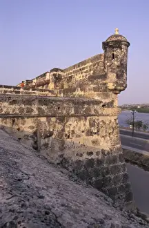 Old San Juan Prints: CARIBBEAN, Puerto Rico, Old San Juan El Morro Fort