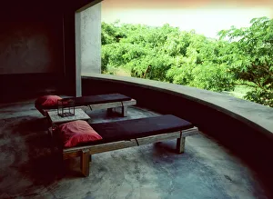 Lounge Chair Prints: Caribbean, Puerto Rico, Vieques, Hix Island House