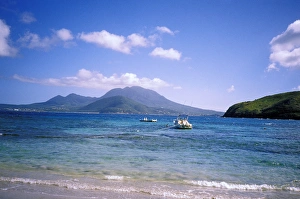 Watercraft Prints: Caribbean, St. Kitts. Beach