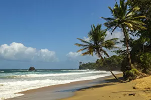 Caribbean Collection: Caribbean, Trinidad, Blanchisseuse Bay. Beach and ocean landscape