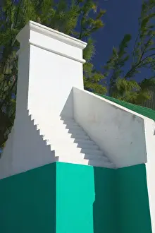 Caribbean, TURKS & CAICOS-Grand Turk Island-Northeast Point: Lighhouse Keepers House
