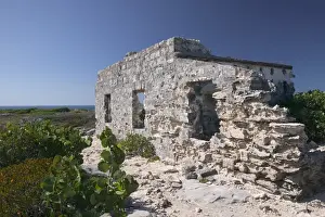 Caribbean, TURKS & CAICOS-Salt Cay Island-Balfour Town: Historic Former World s