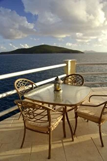 Cafe Tables and Chairs Collection: Caribbean, U. S