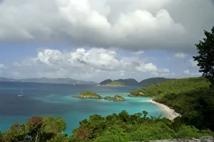 Caribbean, U. S. Virgin Islands, St. John, Trunk Bay, Virgin Islands National Park