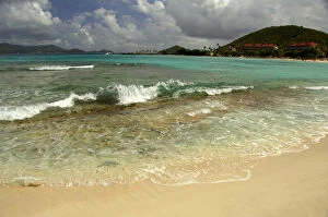Images Dated 5th December 2006: Caribbean, U. S. Virgin Islands, St. Thomas, St. John Bay, Sapphire Beach. View of