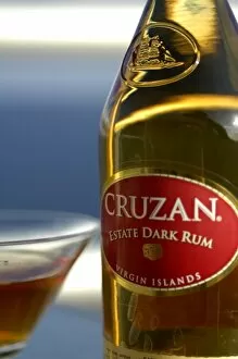 Images Dated 5th December 2006: Caribbean, Virgin Islands. Cruzan Estate Dark Rum made in the Virgin Islands