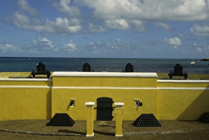 Images Dated 17th July 2013: Caribbean: US Virgin Islands, St Croix, Christiansted, Ft Christian