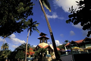 Caribbean, US Virgin Islands, St. Croix, Cane Bay. Carambola Beach Resort, main building
