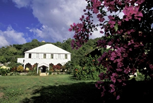 Caribbean, US Virgin Islands, St. Croix, Little La Grange. Lawaetz Family Museum