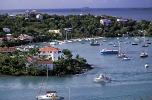 Caribbean, US Virgin Islands, St. John, Cruz Bay