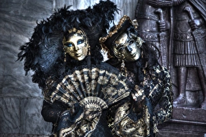 Carnival Venice Italy Masked Costumes