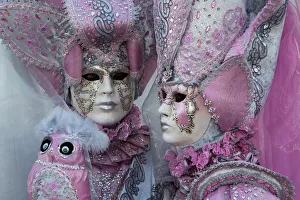 Carnival Prints: Carnival Venice Italy Masked Costumes