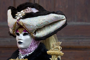 Images Dated 10th February 2013: Carnival Venice Italy Masked Costumes