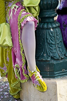 Images Dated 4th February 2013: Carnival Venice Italy Masked Costumes