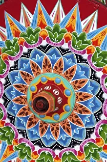 Images Dated 1st February 2010: Carretas are elaborately painted oxcarts in the city of Sarchi Norte, Cosat Rica