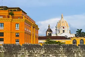 Images Dated 22nd October 2010: Cartagena, Colombia. Cartagena boasts plenty of colonial architecture. Constructed in 1575
