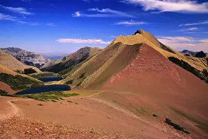 Waterton Prints: Carthew Pass in Waterton Lakes National Park in Alberta Canada