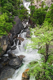 Cascades Prints: Cascade Creek, Yosemite National Park, California