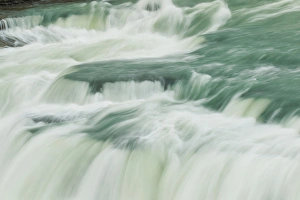 Prints of Cascade at Salto Grande Waterfall, Torres del Paine National Park, Chile, Patagonia Images Dated 2016 December: Cascade at Salto Grande Waterfall, Torres del Paine National Park, Chile, South America