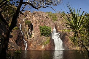 Cascade of Wangi Falls, Litchfield National Park, Northern Territory, Australia
