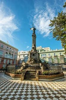 Cadiz Prints: Castillo de Santa Catalina and Parque Genoves, Cadiz, Spain