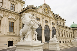 Images Dated 2nd October 2006: Castle of Belevedere, Vienna, Austria