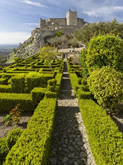 Alentejo Prints: The castle dating back to moorish times in the middle ages
