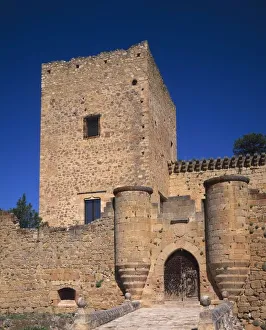 Castile Leon Prints: Castle Pedraza