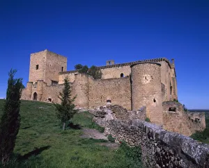 Castile Leon Prints: Castle Pedraza, Castile Leon, Spain