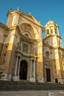 Cadiz Prints: Catedral de la Santa Cruz (Cathedral of the Holy Cross), Cadiz, Spain