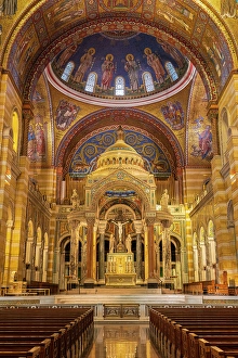 Images Dated 10th June 2024: The Cathedral Basilica of St. Louis, Missouri. (Editorial Use Only)