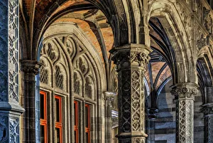 A cathedral in Bruges, Belgium