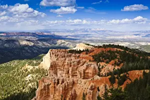 Mark Williford Prints: The Cathedral and Fairy Castle - Bryce Canyon - Bryce National Park, UT