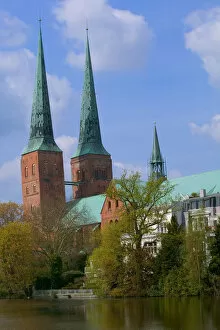 Images Dated 25th April 2005: Cathedral, Lubeck_germany