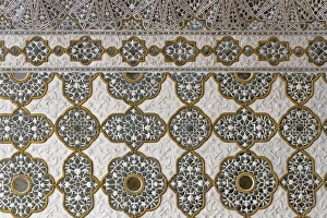 Images Dated 29th January 2015: Ceiling detail. Diwan-i-Khas, Glass Palace. Hall of private Audience. Amber Fort