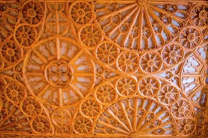 Library Prints: Ceiling of the Lello Bookshop (Livraria Lello) or Harry Potter's bookstore