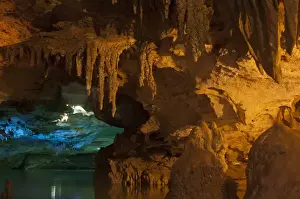 Quintana Roo Prints: Cenotes Freshwater-filled limestone sinkhole Quintana Roo Yucatan Peninsula