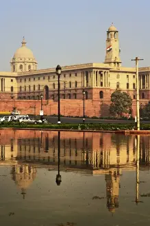 Central Secretariat (Kendriya Sachivalaya) on Raisina Hill, New Delhi, India