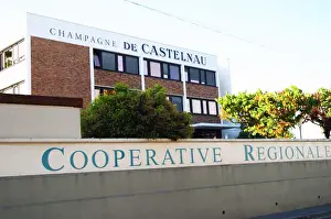 Co Operative Prints: Champagne de Castelnau, a regional co-operative cooperative champagne house, Reims