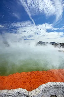 Champagne Pool, Waiotapu Thermal Reserve, near Rotorua, North Island, New Zealand