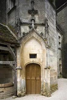 Chateau of Chateauneuf-en-Auxois, Cote d or, Burgundy, France